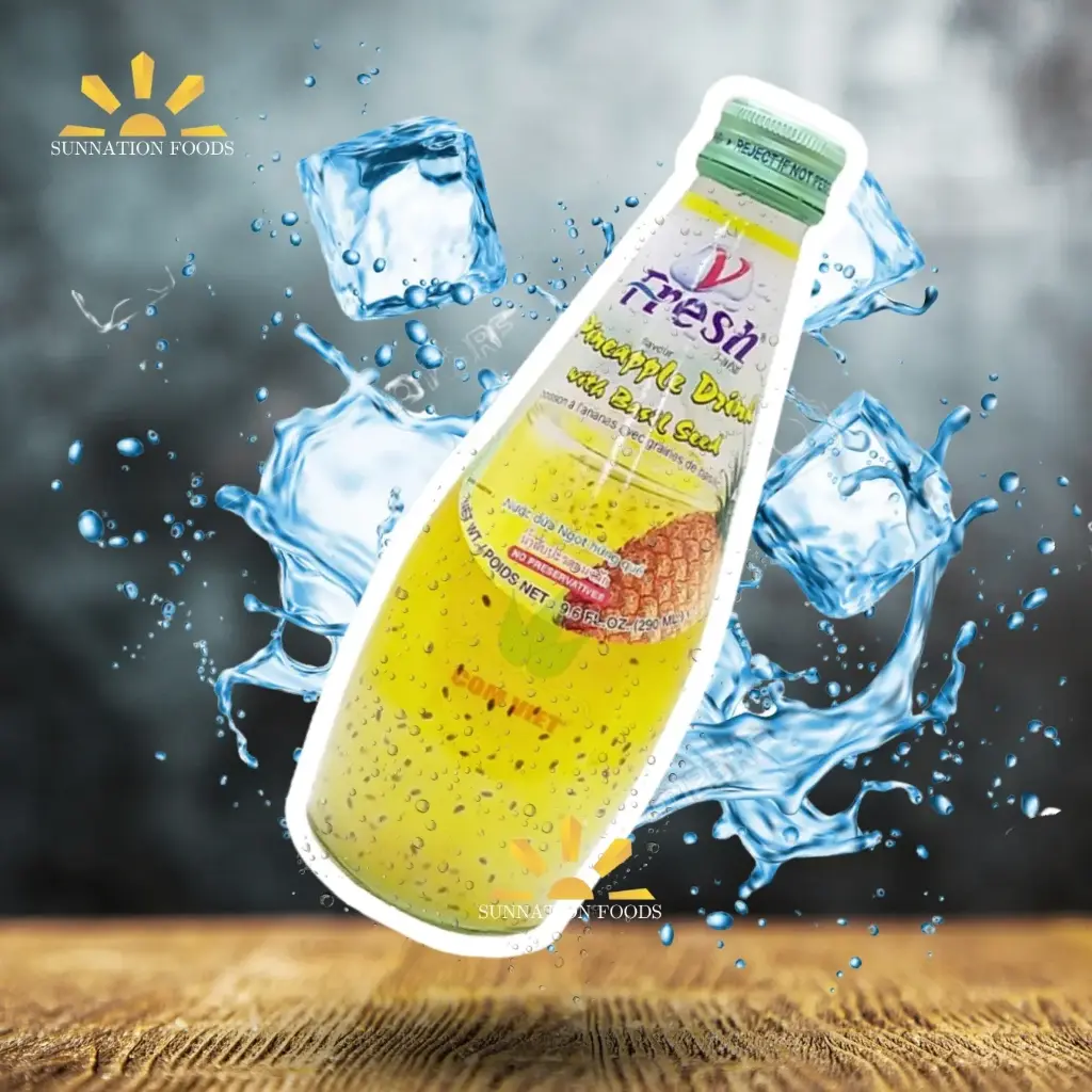 V-Fresh PINEAPPLE/Basil Seed 24x290ml