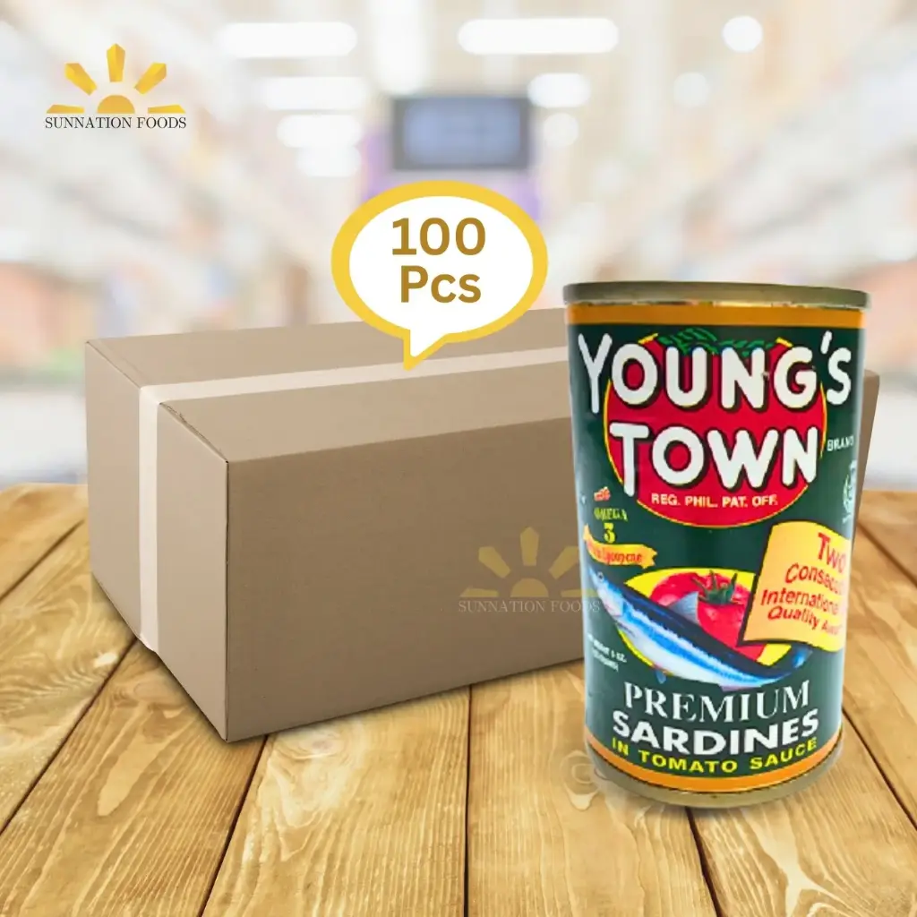 Young's Town Sardines GRN 100x155g