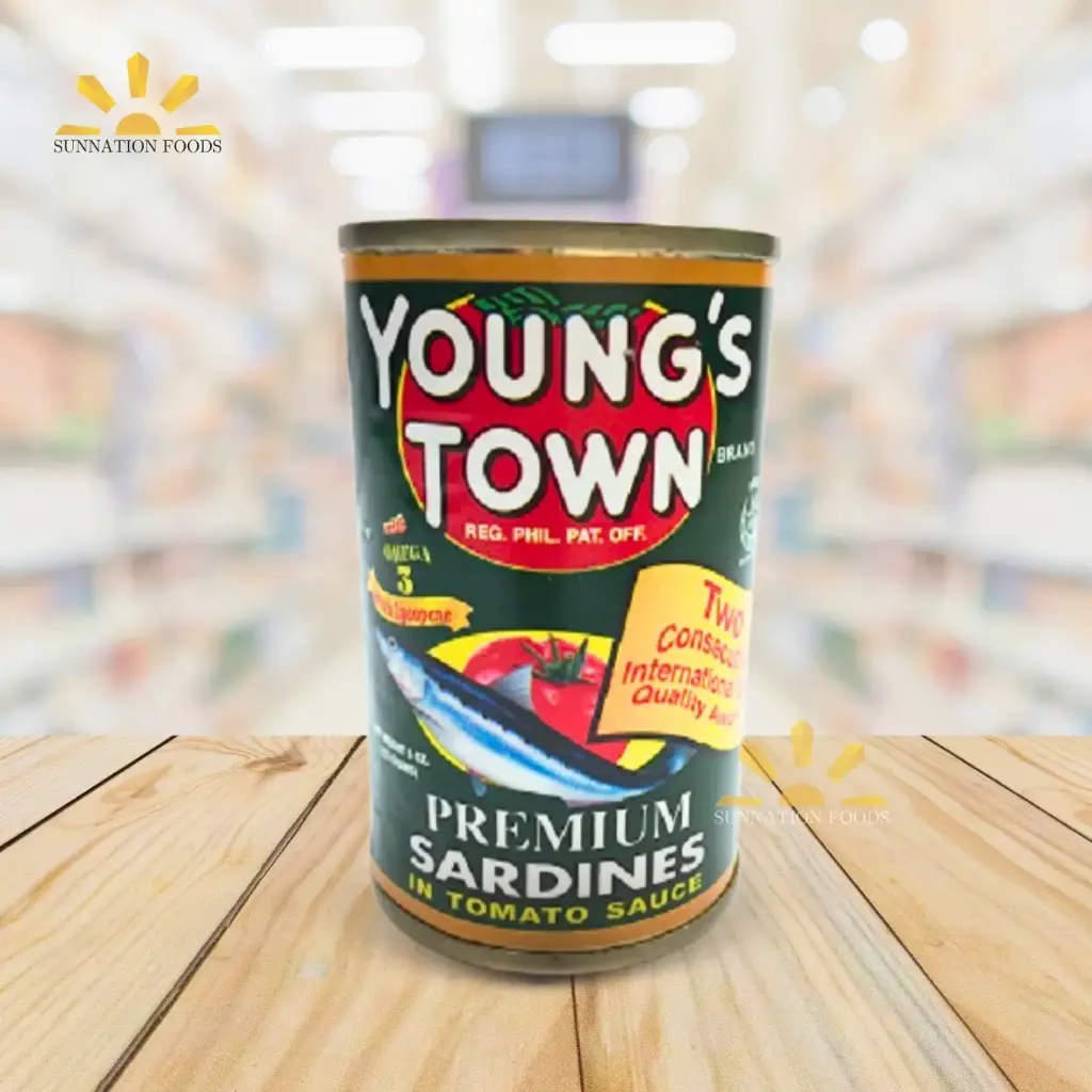 Young's Town Sardines GRN 10x155g (Inner)