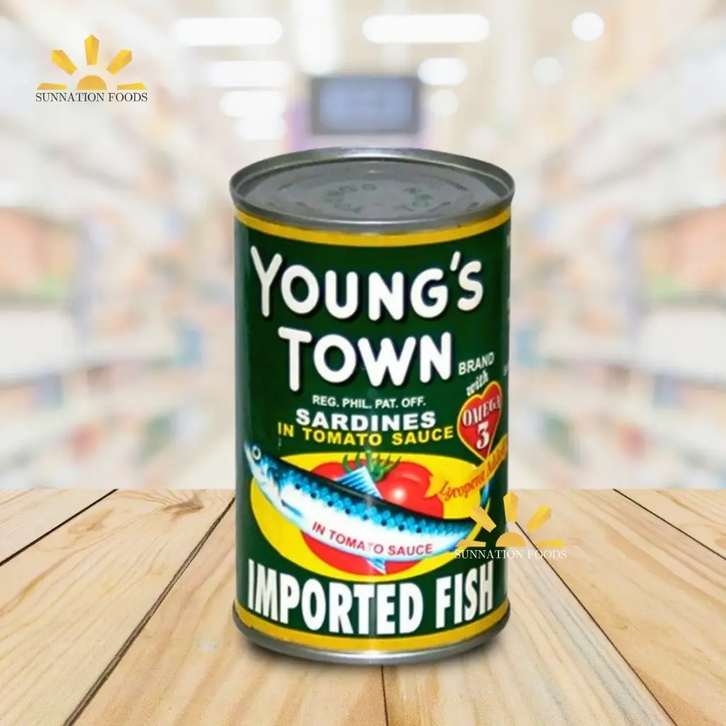 Young's Town Sardines GRN 12x425g (Inner)