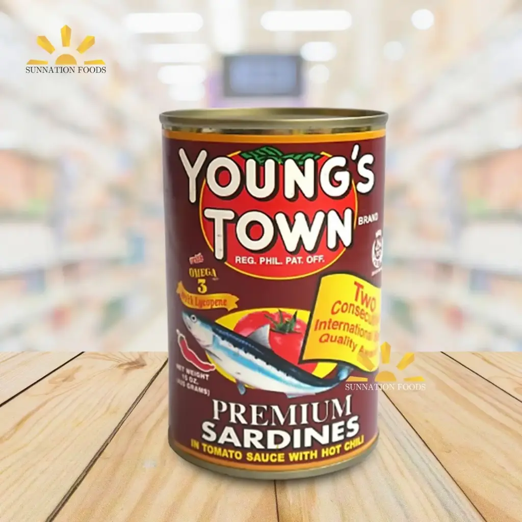 Young's Town Sardines RED 10x155g (Inner)