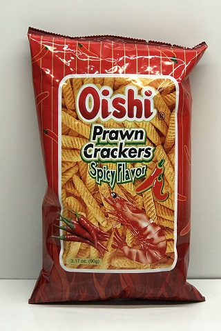 Oishi Prawn Crackers SPICY 30x90g