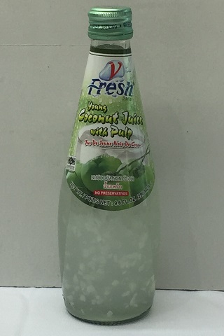 V-Fresh Young COCONUT Juice w. PULP 
