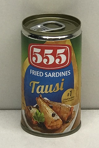 555 FRIED Sardines With TAUSI 10x155g (inner)