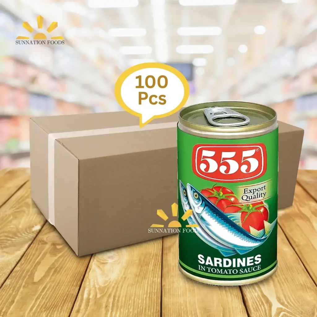 555 Sardines in TOMATO SC 100x155g 