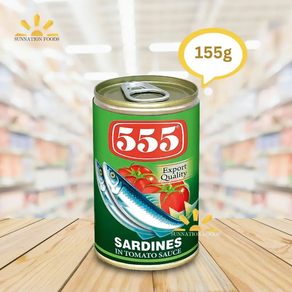 555 Sardines in TOMATO SC 10x155g (inner)