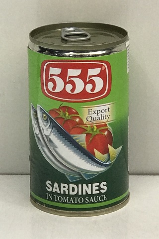 555 Sardines in TOMATO SC 12x425g (inner)