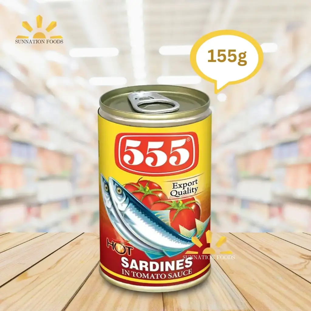 555 Sardines in TOMATO SC 12x425g (inner)