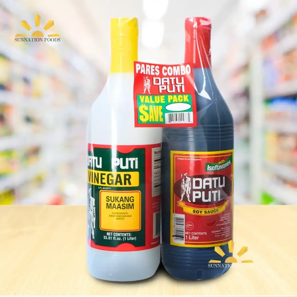 DATU PUTI VALUE PACK (Vin1L + Soy Sauce 1L) x 6