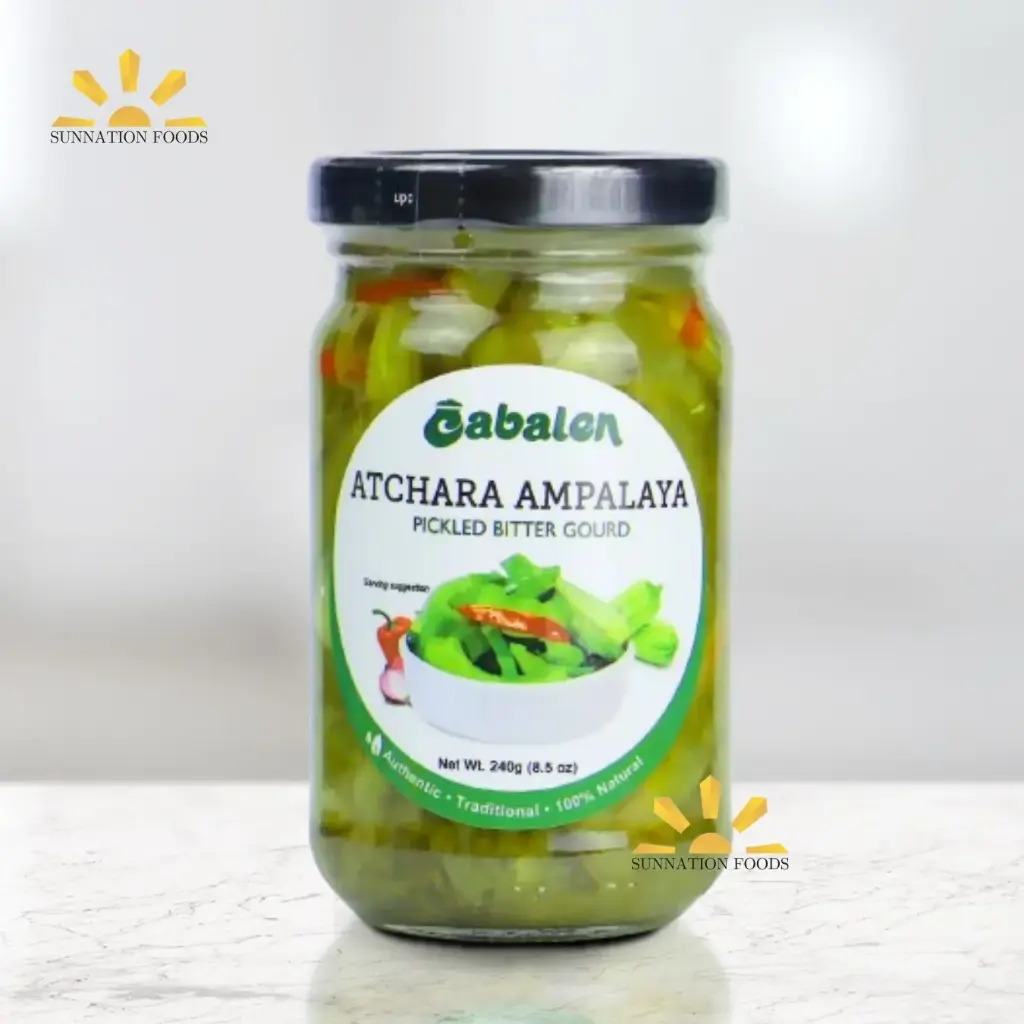CABALEN Pickled Bitterground (atchara ampalaya) 24x240g