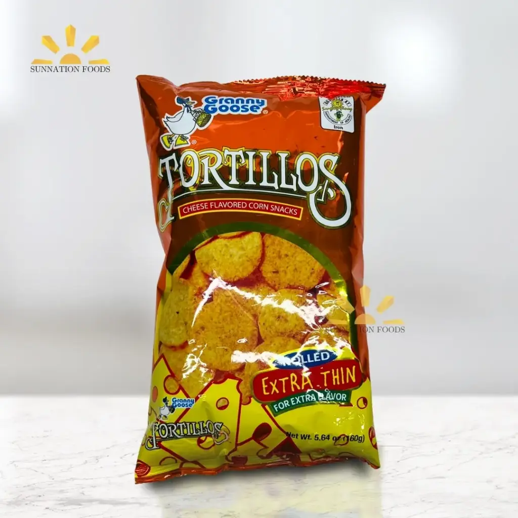 G/GOOSE TORTILLOS CHEESE 36x160G