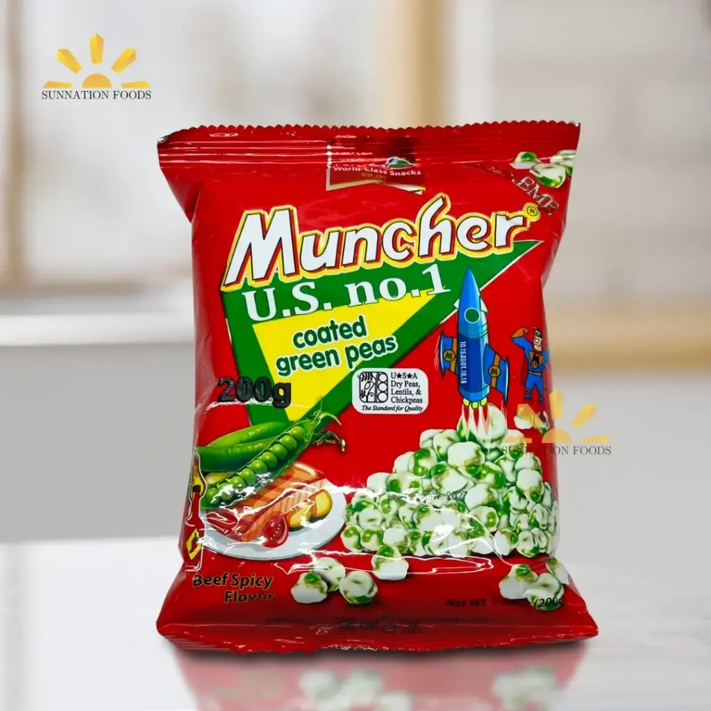 WL MUNCHER COATED GREEN PEAS 50x200G