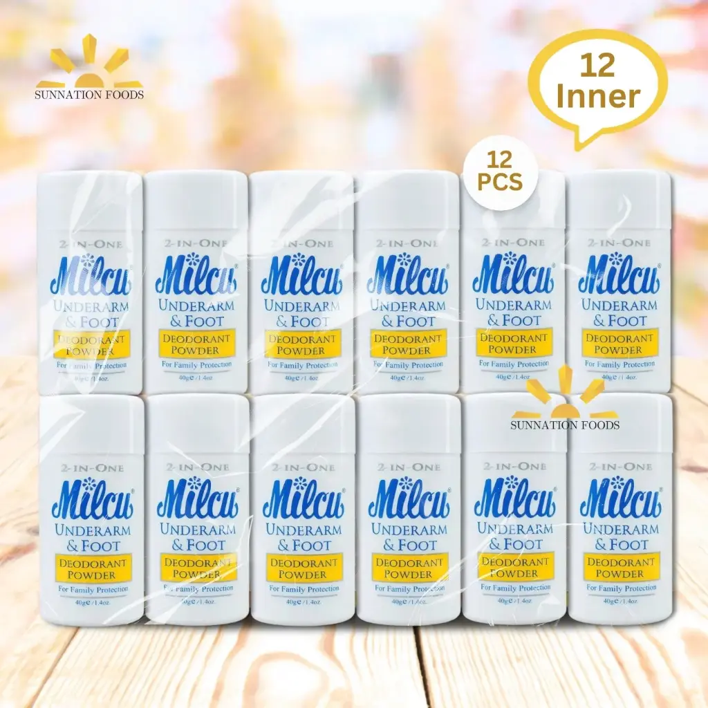 Milcu Under Arm & Foot Deodorant Powder 144x40g