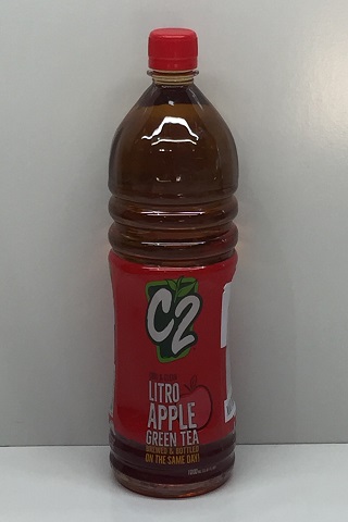 [4017] C2 Green Tea APPLE 12x1L