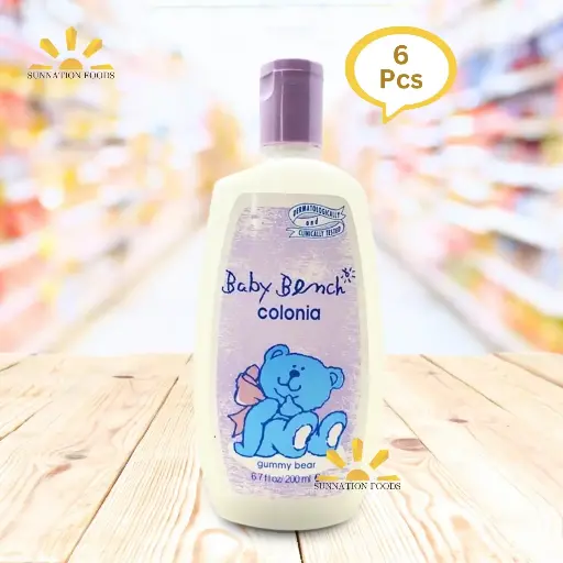 [1035] Baby Bench Colonia- GUMMY BEAR 6x200ml (Inner)
