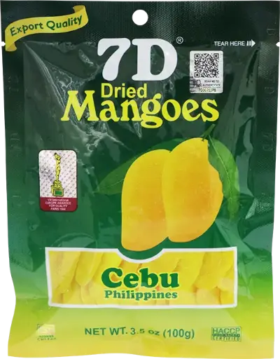 [3161] 7D Dried MANGO 25x100g (inner)