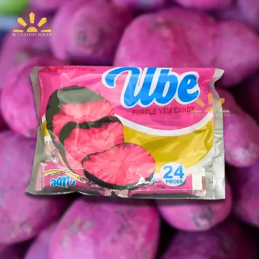 [1029] Annie's UBE Purple Yam Candy 20x145g