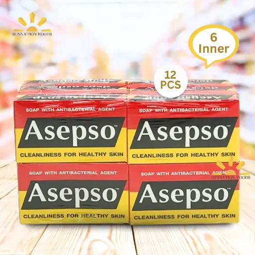 [4334] Asepso Soap w/Antibacterial Agent 72x80g