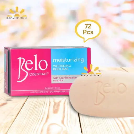 [1391] Belo ESS. Soap MOISTURIZING Blue 72x135g