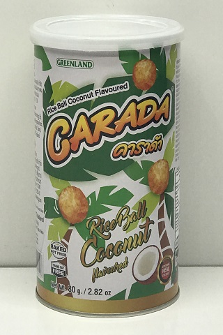 [4120] Carada Rice Ball COCONUT In Can 20x90g