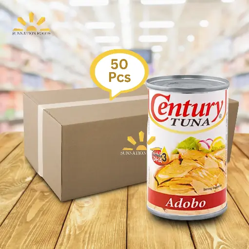 [4489] Century Tuna ADOBO_50x155g