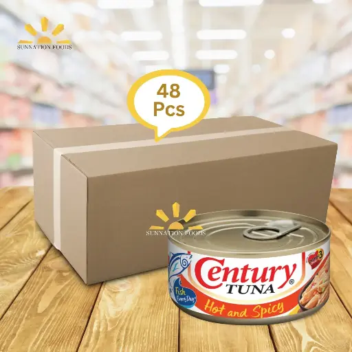 [1098] Century Tuna HOT & SPICY 48x180g