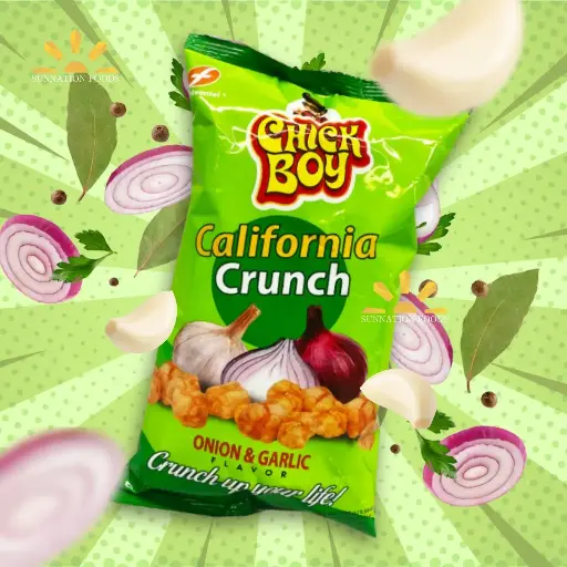 [3817] Chickboy California Crunch Onion & Garlic 40x100g