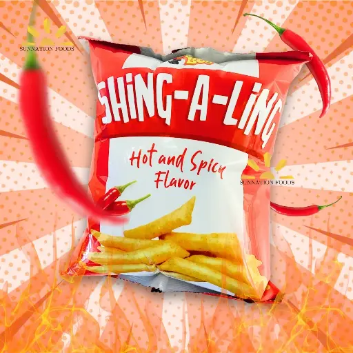 [4405] Chickboy Shing-A-Ling Hot & Spicy 30x65g