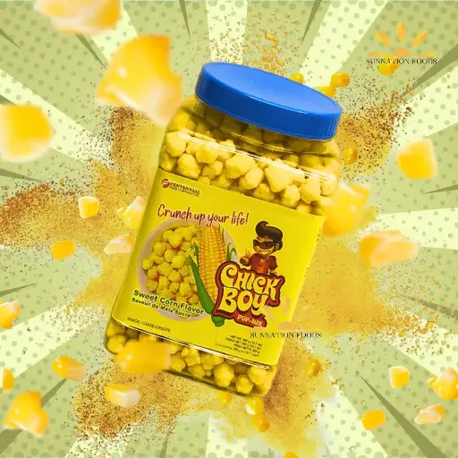 [4446] Chickboy Pop-Nik Sweet Corn 12x360g
