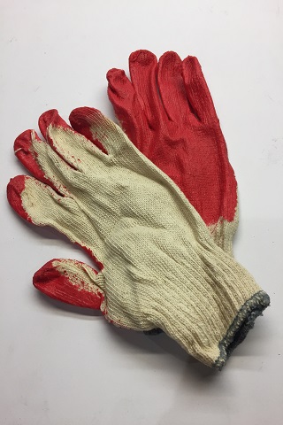 [1104] Coated Cotton Work Gloves 10prs*