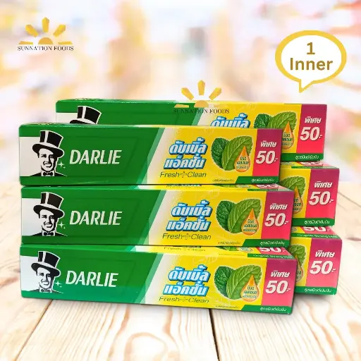 [4330] Darlie Double Action Toothpaste 6x150g (Inner)