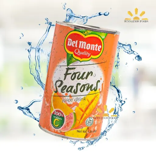 [1111] Del Monte FOUR SEASON JUICE 12x1.36L