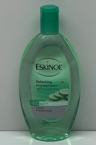 [3205] Eskinol Facial Refreshing Deep Cleanser  CUCUMBER 6x225ml (Inner)