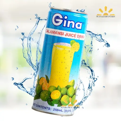 [1166] Gina CALAMANSI Juice Drink 30x250ml