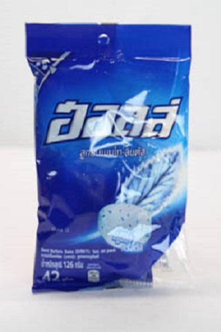 [1186] Halls MENTHOL-LYPTUS Candy (Thai) B 24x140g