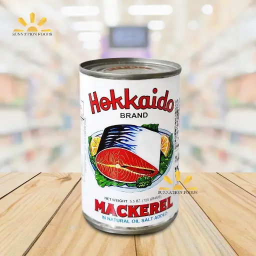 [1004] Hokkaido Mackerel In OIL 10x155g (Inner)