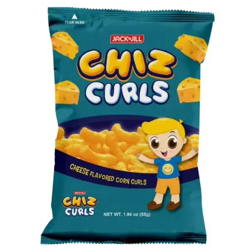 [1192] JJ CHIZ CURLS Party Pack 18x120g