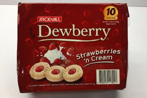 [1127] JJ DewBerry STRAWBERRIES 20x(10x33g)