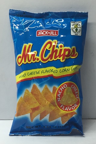 [1195] JJ Mr Chip Nacho Cheese 50x100g 