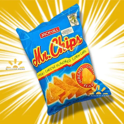 [1195] JJ Mr Chip Nacho Cheese 50x100g 