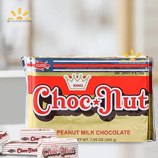 [1103] King Choc-Nut Peanut Milk Choco 20X200g