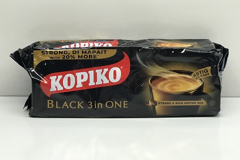 [4460] Kopiko BLACK Coffee Mix 8x(30x30g)