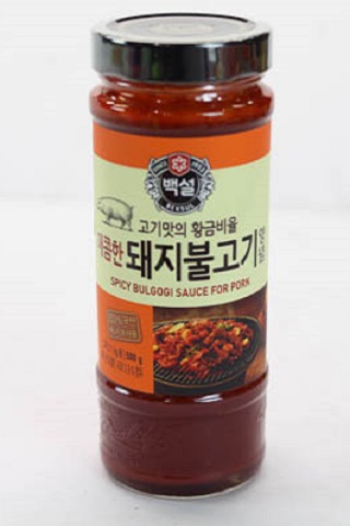 [1237] Korean PORK Spicy BBQ Sc (O) 12x500g