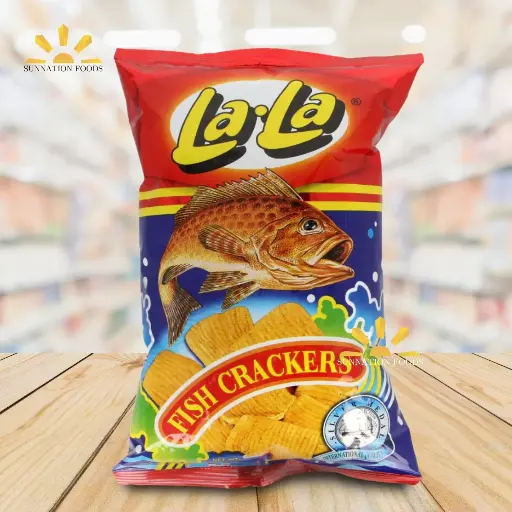 [2085] Lala Fish Cracker 24x100g