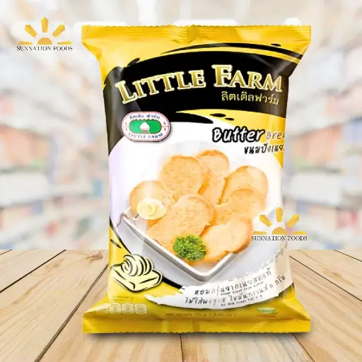 [3566] Little Farm BUTTER Flavor Crispy Bread 30x60g