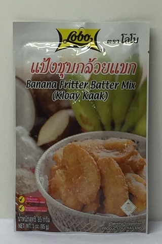 [1256] Lobo BANANA FRITTER Batter Mix 85g*