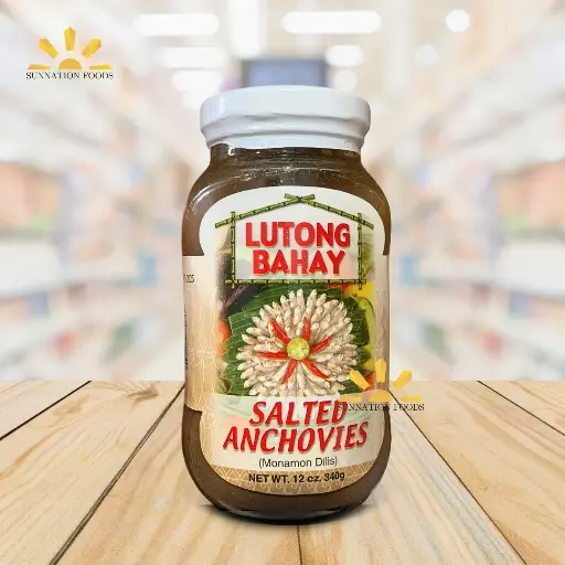 [1285] Lutong Bahay SALTED ANCHOVIES (Monamon Dilis) 24x350g