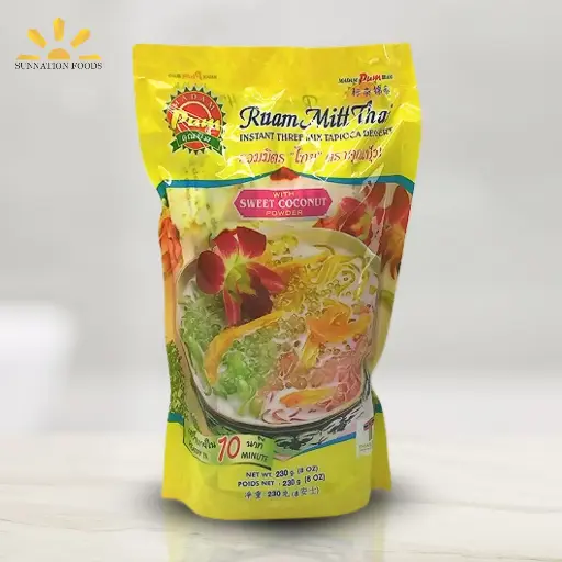 [1301] M Pum Instant 3 Mix TAPIOCA DESSERT (Ruam Mitt Thai) 24x230g