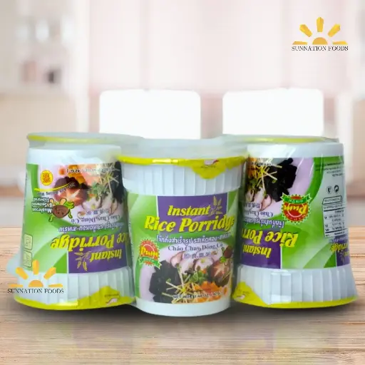 [1297] M Pum Rice Porridge MUSHROOM/SEAWEED (Vegetarian) 36x42g