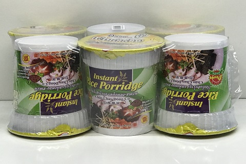 [1297] M Pum Rice Porridge MUSHROOM/SEAWEED (Vegetarian) 36x42g